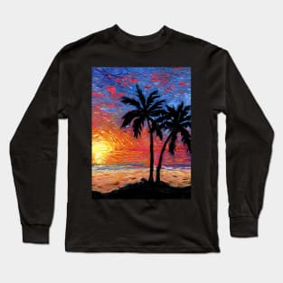 Paradise at Dusk Long Sleeve T-Shirt